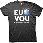 Ficha técnica e caractérísticas do produto Camiseta Rock In Rio - eu Vou Preta Masculina