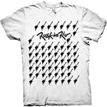 Ficha técnica e caractérísticas do produto Camiseta Rock In Rio Mini Guitarras Branca Dimona Masculina