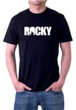 Ficha técnica e caractérísticas do produto Camiseta Rocky Balboa - 100% Algodão (P, Preto)
