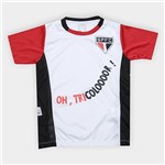 Ficha técnica e caractérísticas do produto Camiseta São Paulo Infantil Recorte