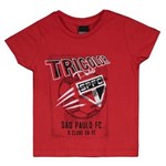 Ficha técnica e caractérísticas do produto Camiseta São Paulo Sketch Infantil