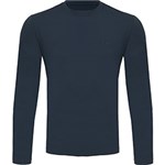 Ficha técnica e caractérísticas do produto Camiseta Silver Fresh Masculina com Proteção Solar 50 Azul Manga Longa Curtlo