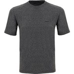 Camiseta Silver Fresh Masculina com Proteção Solar 50 Cinza Mescla Manga Curta Curtlo