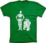Ficha técnica e caractérísticas do produto Camiseta Star Wars C3PO R2D2
