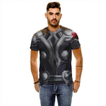 Ficha técnica e caractérísticas do produto Camiseta Thor Traje Masculina Slim