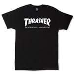 Ficha técnica e caractérísticas do produto Camiseta Thrasher Magazine Skate Mag Preta Multicolorido