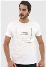 Ficha técnica e caractérísticas do produto Camiseta Tommy Hilfiger Lettering Off-White