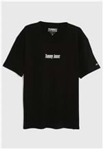 Ficha técnica e caractérísticas do produto Camiseta Tommy Hilfiger Lettering Preta - Kanui