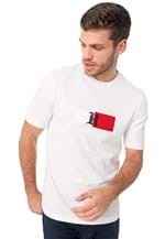 Ficha técnica e caractérísticas do produto Camiseta Tommy Hilfiger Logo Off-white