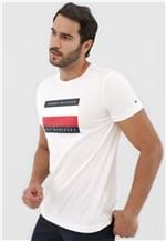 Ficha técnica e caractérísticas do produto Camiseta Tommy Hilfiger Logo Off-White