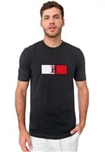 Ficha técnica e caractérísticas do produto Camiseta Tommy Hilfiger Logo Preta