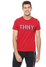Ficha técnica e caractérísticas do produto Camiseta Tommy Hilfiger Thny Corp Vermelha