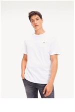 Ficha técnica e caractérísticas do produto Camiseta Tommy Jeans Básica Branco Tam. G