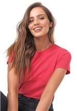 Ficha técnica e caractérísticas do produto Camiseta Tommy Jeans Lisa Rosa