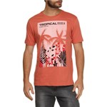 Ficha técnica e caractérísticas do produto Camiseta Tropica Brasil com Estampa