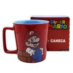 Ficha técnica e caractérísticas do produto Caneca Buck Super Mario 400 Ml