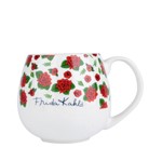 Caneca Bulging Birds And Flowers Amarelo