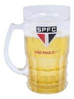 Ficha técnica e caractérísticas do produto Caneca Cerveja 600ml - São Paulo - Mileno
