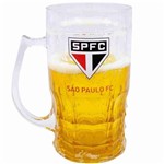 Ficha técnica e caractérísticas do produto Caneca Cerveja 600ml - São Paulo SPFC - Mileno