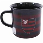 Ficha técnica e caractérísticas do produto Caneca de Porcelana 400ml - Flamengo - Mileno