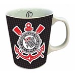 Ficha técnica e caractérísticas do produto Caneca do Corinthians Porcelana com Caixa - Branco