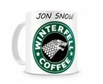 Ficha técnica e caractérísticas do produto Caneca Game Of Thrones Jon Snow Coffee - Artgeek