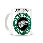 Ficha técnica e caractérísticas do produto Caneca Game Of Thrones Jon Snow Coffee