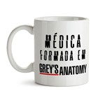 Ficha técnica e caractérísticas do produto Caneca Grey's Anatomy 08 - Canecas Personalizadas