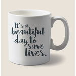 Ficha técnica e caractérísticas do produto Caneca Its a beautiful day to saves lives de Greys Anatomy