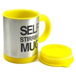 Ficha técnica e caractérísticas do produto Caneca Mixer Amarela Self - Self Stirring Mug