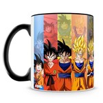 Ficha técnica e caractérísticas do produto Caneca Personalizada Dragon Ball Goku (Preta)