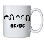 Ficha técnica e caractérísticas do produto Caneca Personalizada Porcelana Banda de Rock - Criatics