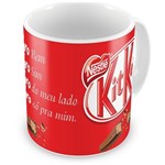 Ficha técnica e caractérísticas do produto Caneca Personalizada Porcelana Kitkat - Kitkero Bem