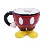 Ficha técnica e caractérísticas do produto Caneca Porcelana Corpo 3d Mickey - Disney