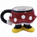 Ficha técnica e caractérísticas do produto Caneca Porcelana Corpo Minnie - Disney