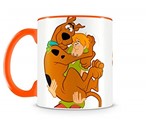 Ficha técnica e caractérísticas do produto Caneca Scooby Doo e Salsicha III Laranja