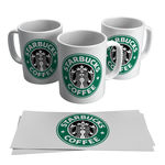 Ficha técnica e caractérísticas do produto Caneca Starbucks Coffee Logo Café Cafeteria Marca Logotipo