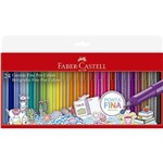 Ficha técnica e caractérísticas do produto Caneta Fine Pen 24 Cores 0,4mm - FABER CASTELL