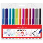 Ficha técnica e caractérísticas do produto Caneta Fine Pen Color - 12 Cores - Faber Castell - Faber-castell