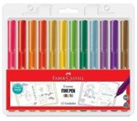 Ficha técnica e caractérísticas do produto Caneta Fine Pen Colors Faber Castell 12 Cores