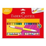 Caneta Hidrográfica 48 Cores Faber Castell Bicolor