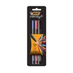 Ficha técnica e caractérísticas do produto Caneta Hidrográfica Extra Fina Intensity Blister com 3 Unidades Bic