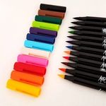 Ficha técnica e caractérísticas do produto Caneta Pincel Artístico Koi Brush 12 Cores Sakura
