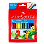 Ficha técnica e caractérísticas do produto Canetas Colors Hidrografica com 12 Unidades Faber Castell