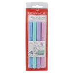 Ficha técnica e caractérísticas do produto Canetas Fine Pen Color - 4 Cores - Faber Castell