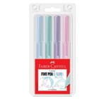 Ficha técnica e caractérísticas do produto Canetas Fine Pen Colors Pastel Faber-Castell - Faber - Castell