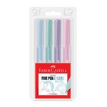Canetas Fine Pen Colors Pastel Faber-castell