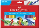 Ficha técnica e caractérísticas do produto Canetinha 24 Cores Faber Castell - Faber-Castell