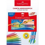 Ficha técnica e caractérísticas do produto Canetinha Hidrográfica 24 Cores Colors Faber Castell
