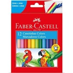 Ficha técnica e caractérísticas do produto Canetinha Hidrográfica Faber Castell 12 Cores - Faber-Castell